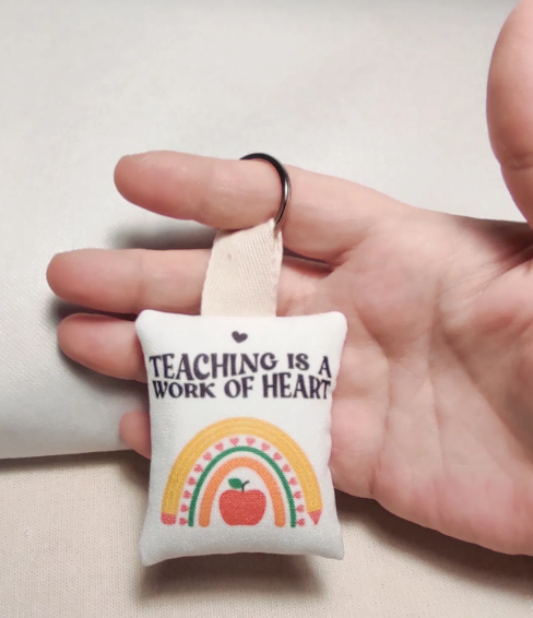 Μπρελόκ δώρο για δασκάλα, δάσκαλο  και νηπιαγωγό